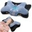 DONAMA Cervical Neck Pillow for Pain Relief,Odorless Contour Memory Foam Pillows with Cooling Pillowcase Cozy Sleeping, Orthopedic Ergonomic Bed Pillows for Side Back Stomach Sleepers
