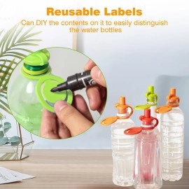 MYLOLF Silicone Water Bottle Top Spout: No Spill Bottle Spout Adapter for Kids Baby Toddler - BPA-Free - 3 Pack