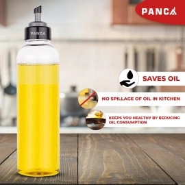 PANCA Oil Dispenser 1 litre, Oil Bottle for kitchen Litre, Oil Storage Container 1000ml, Oil storage Bottle, Cooking Oil Dispenser For Daily Use in Kitchen