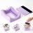 Beryzol Silicone Cup Cradle, Cup Cradle for Tumblers Use to Apply UV DTF Decal/Apply Vinyl Decals -Keep Mugs in Place with Felt SqueegeePurple