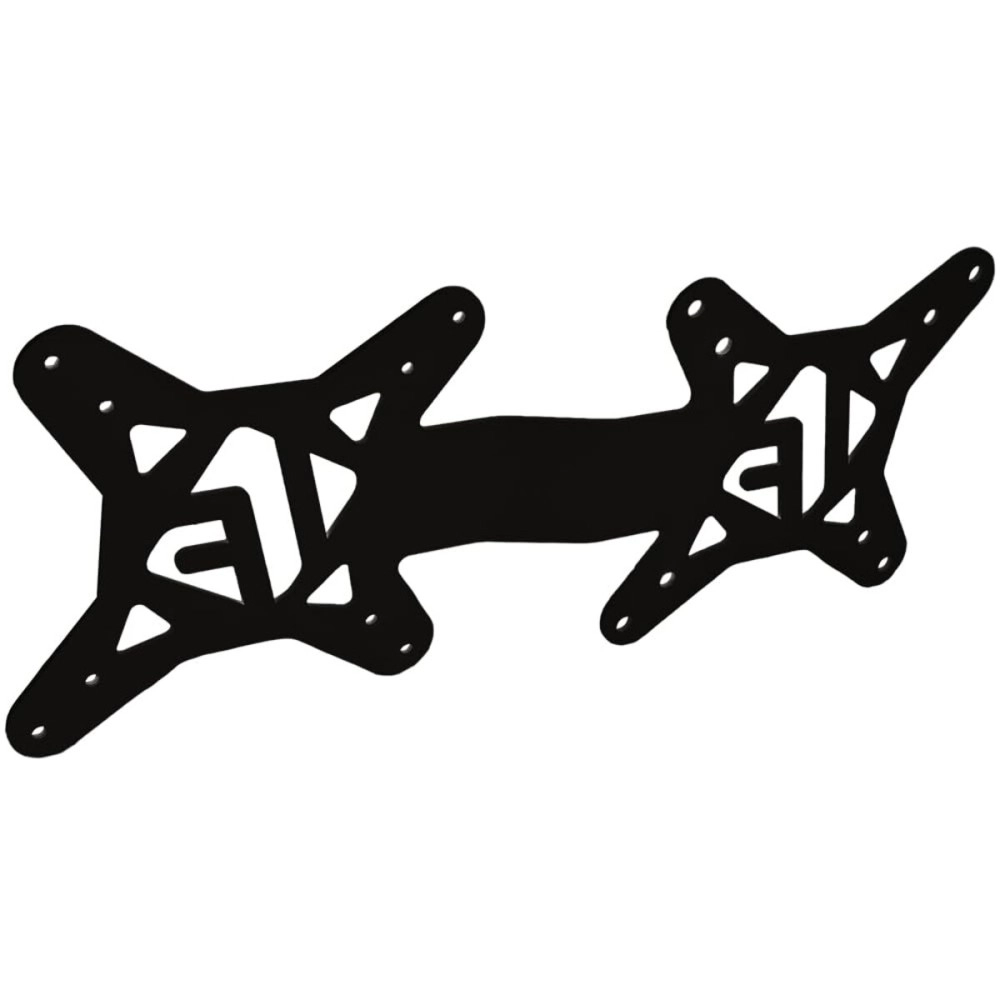 IFCASE Universal Back of Monitor, Monitor Arm Extension Metal VESA Mount Adapter Extender Plate for Mini PC CPU Computer Compatible with Intel NUC (Black)