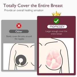 Momcozy Breast Therapy Packs, Hot and Cold Breast Pads, Pack Of 2