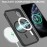 Telaso for iPhone Xs Max Case, iPhone Xs Max Phone Case Compatible with Magsafe Wireless Charging Translucent Matte Anti-Scratch Non-Slip Military Grade Magnetic for iPhone Xs Max Case, Black