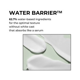 P.CALM Water Barrier Moisturizing Sun Cream Non-greasy No White Cast Light-Weight SPF 50+ PA++++ Vegan Calming Moisture Daily Sunscreen Reef-Safe UVA UVB Dry Oily Sensitive Skin Korean Skincare