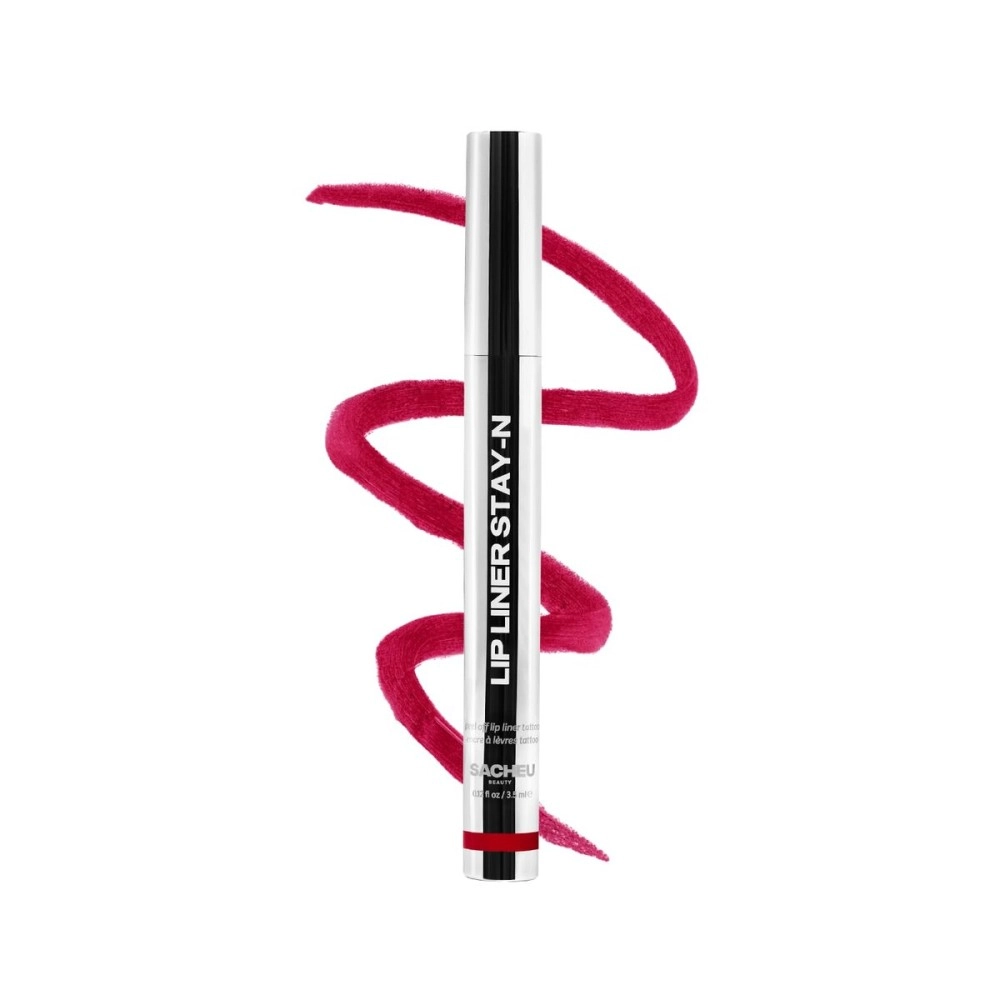 Sacheu Lip Liner Stay-N - Peel Off Lip Liner Tattoo, Peel Off Lip Stain, Long Lasting Lip Stain Peel Off, Infused with Hyaluronic Acid & Vitamin E, For All Skin Types, getREDy
