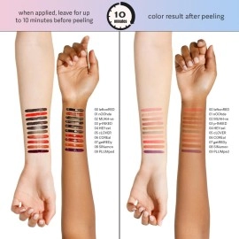 Sacheu Lip Liner Stay-N - Peel Off Lip Liner Tattoo, Peel Off Lip Stain, Long Lasting Lip Stain Peel Off, Infused with Hyaluronic Acid & Vitamin E, For All Skin Types, getREDy