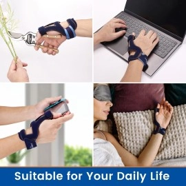 Willcom Thumb Brace for Arthritis Pain Relief, Without Limiting Hand Function, Spica Splint for Tendonitis for Women Men (Small,5.3-6.3 inch)