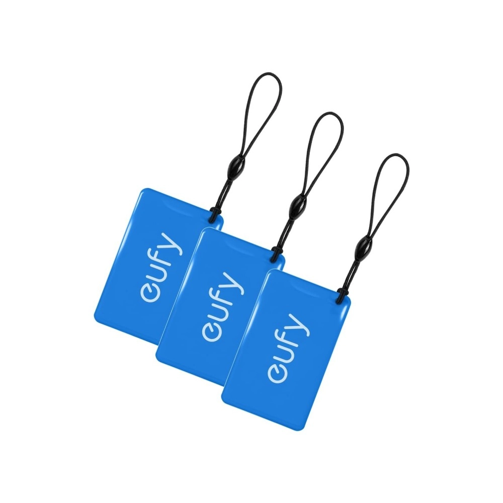 eufy NFC Card for Smart Lock C33, Access Card for Keyless Entry Door Lock C33, NFC Key Card Works for Built-in Wi-Fi Deadbolt C33, 3 Pcs